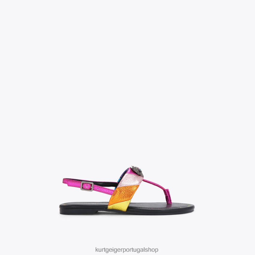 Kurt Geiger crianças sandália londres mini kensington t 8J6X00246 vários/outros | calçados