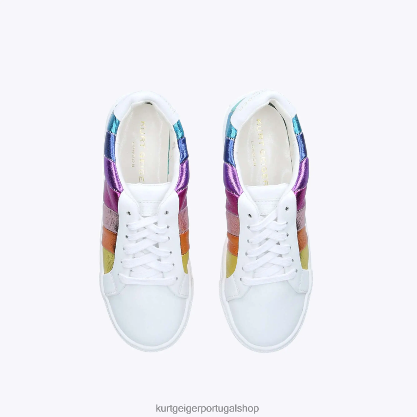 Kurt Geiger crianças faixa mini lane infantil de londres 8J6X00182 vários/outros | calçados