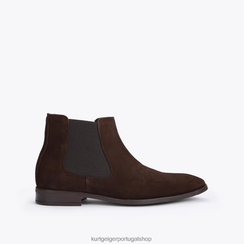 Kurt Geiger homens Londres Frederico 8J6X00648 marrom | calçados