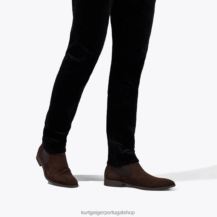 Kurt Geiger homens Londres Frederico 8J6X00648 marrom | calçados