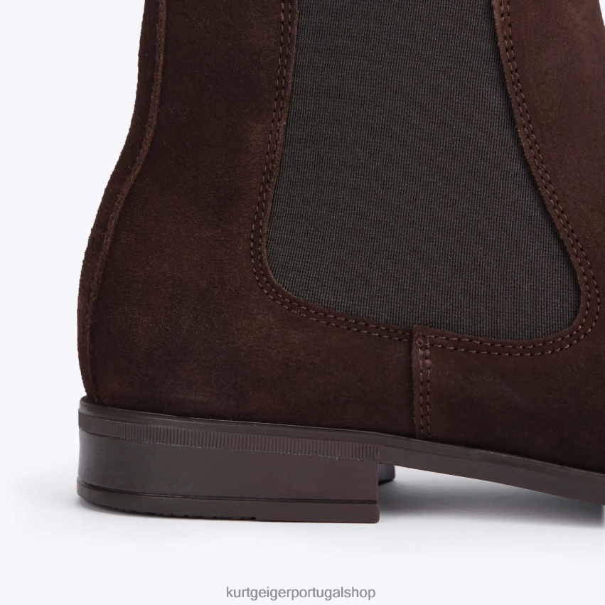 Kurt Geiger homens Londres Frederico 8J6X00648 marrom | calçados