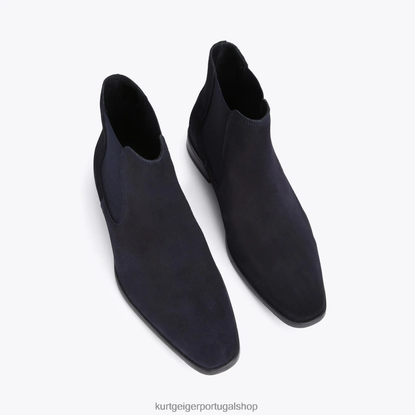 Kurt Geiger homens Londres Frederico 8J6X00649 marinha | calçados