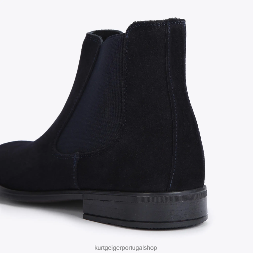 Kurt Geiger homens Londres Frederico 8J6X00649 marinha | calçados