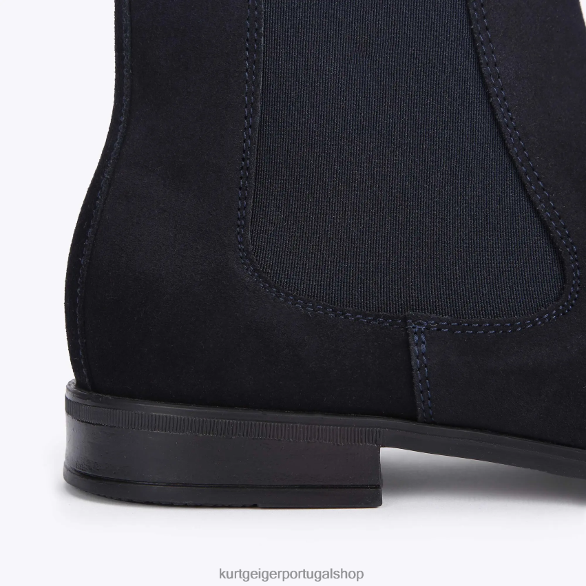 Kurt Geiger homens Londres Frederico 8J6X00649 marinha | calçados