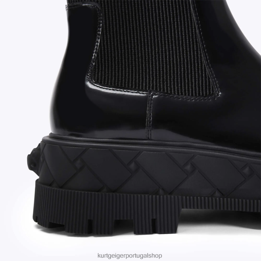 Kurt Geiger homens Londres Londres Chelsea 8J6X00652 preto | calçados