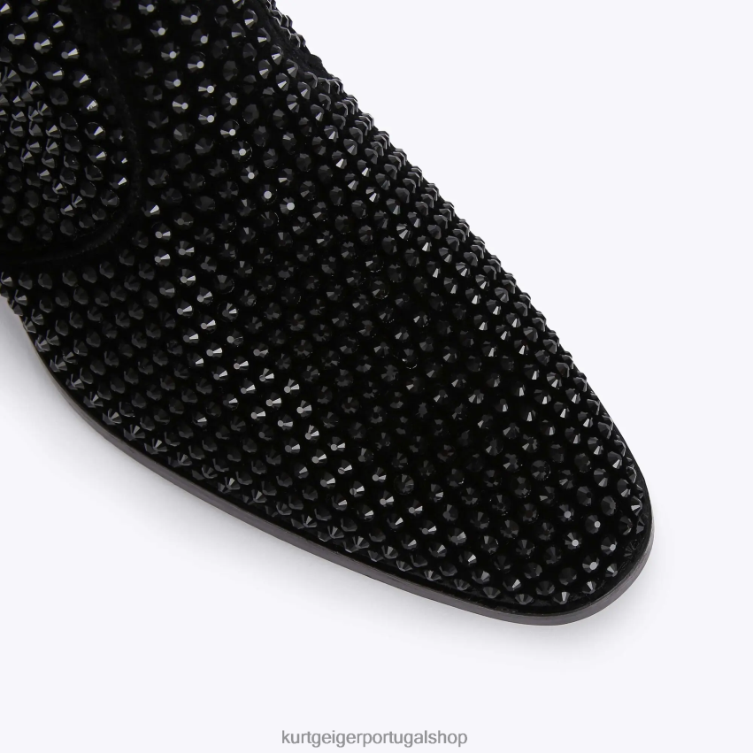 Kurt Geiger homens garanhão gin londrino 8J6X00655 preto | calçados