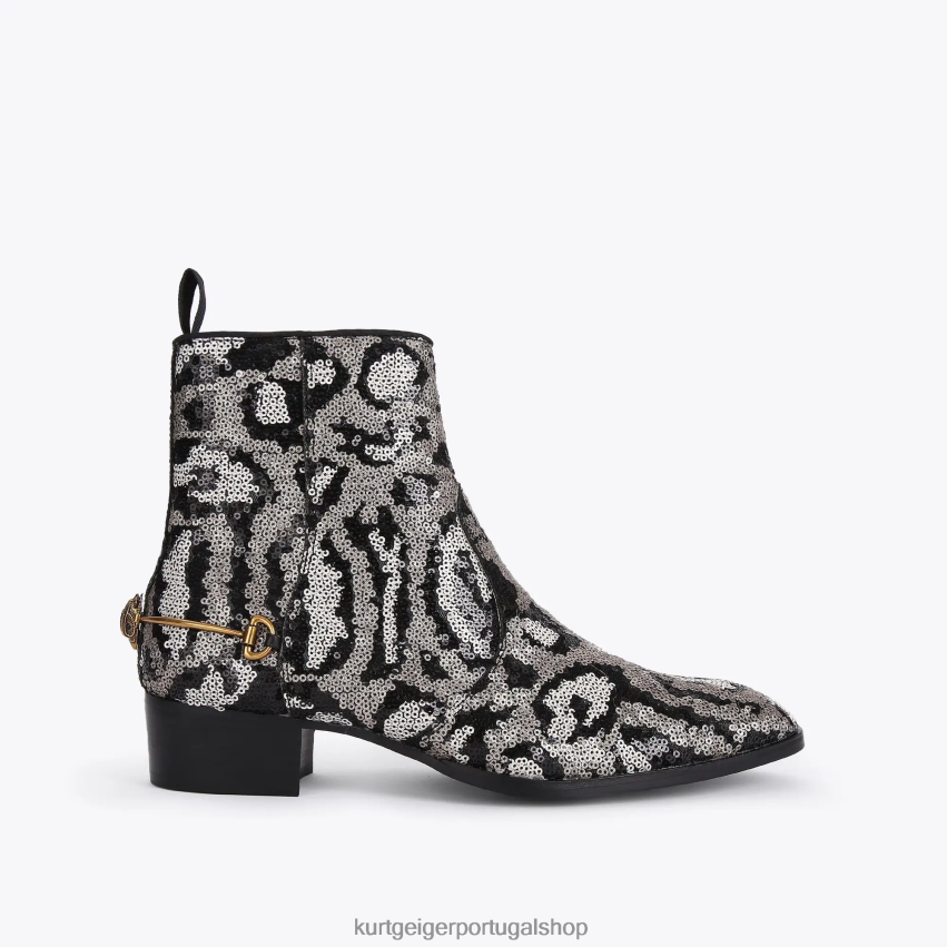 Kurt Geiger homens lantejoulas de gin londres 8J6X00654 combinação bege | calçados