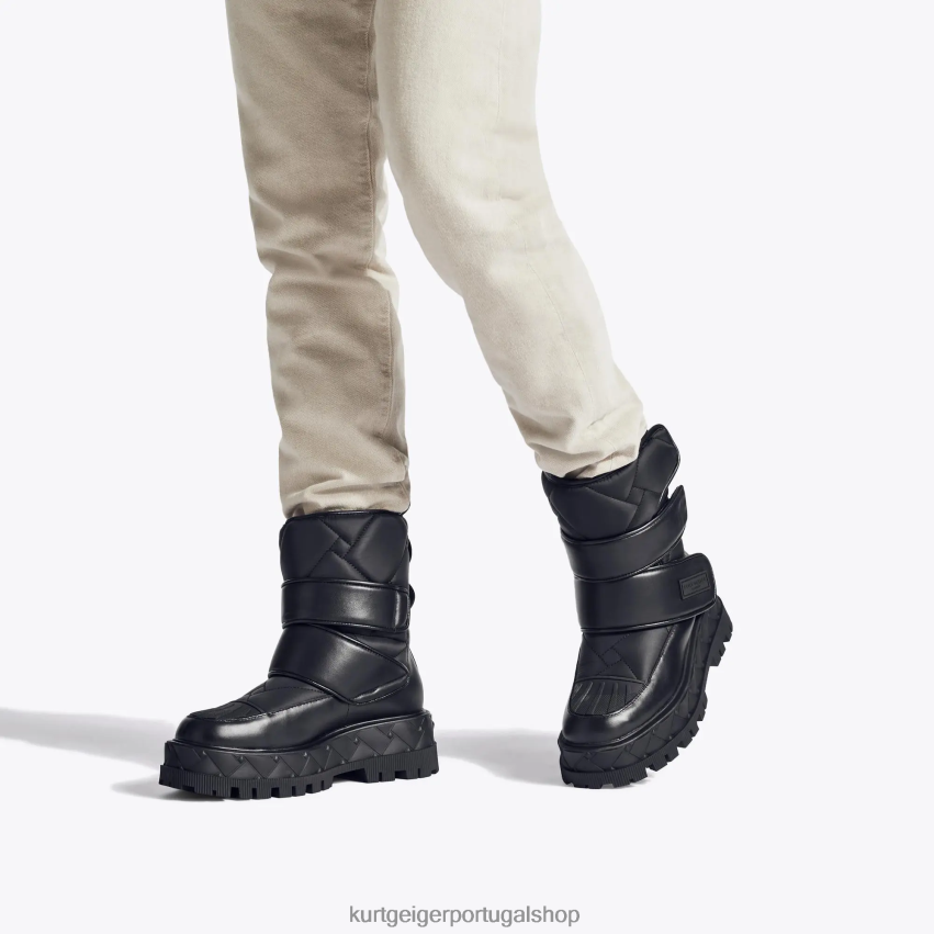 Kurt Geiger homens londres soprador de londres 8J6X00651 preto | calçados