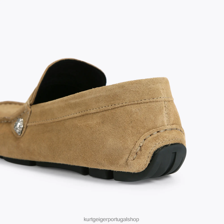 Kurt Geiger homens Londres 8J6X00615 bege | calçados