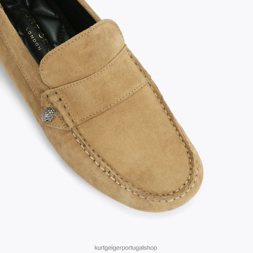 Kurt Geiger homens Londres 8J6X00615 bege | calçados
