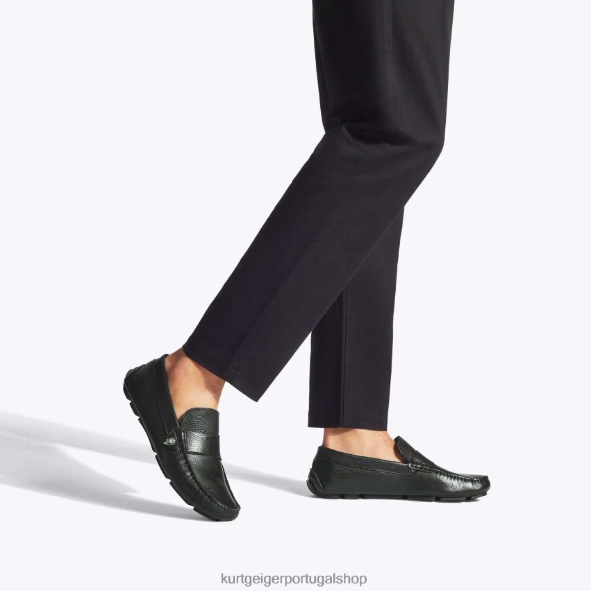 Kurt Geiger homens Londres 8J6X00616 preto | calçados