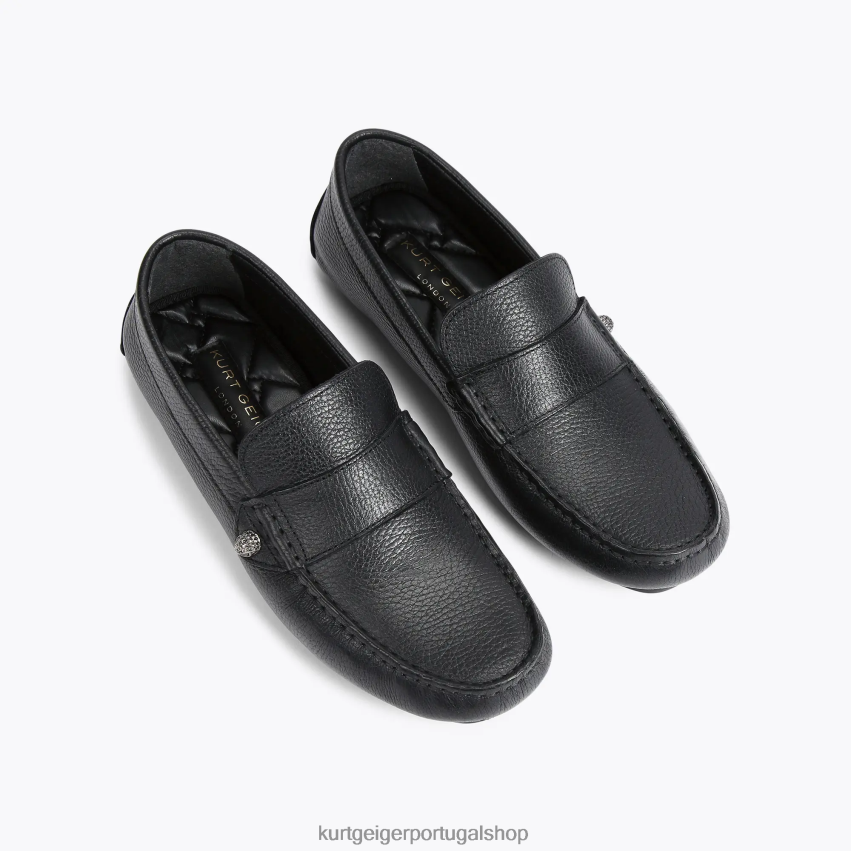 Kurt Geiger homens Londres 8J6X00616 preto | calçados