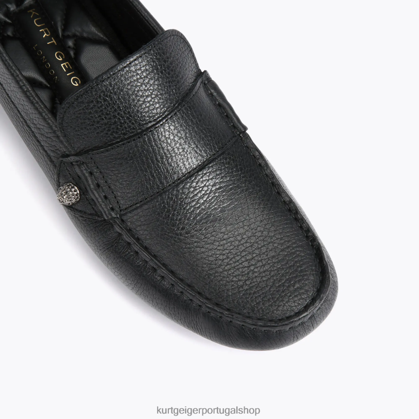 Kurt Geiger homens Londres 8J6X00616 preto | calçados
