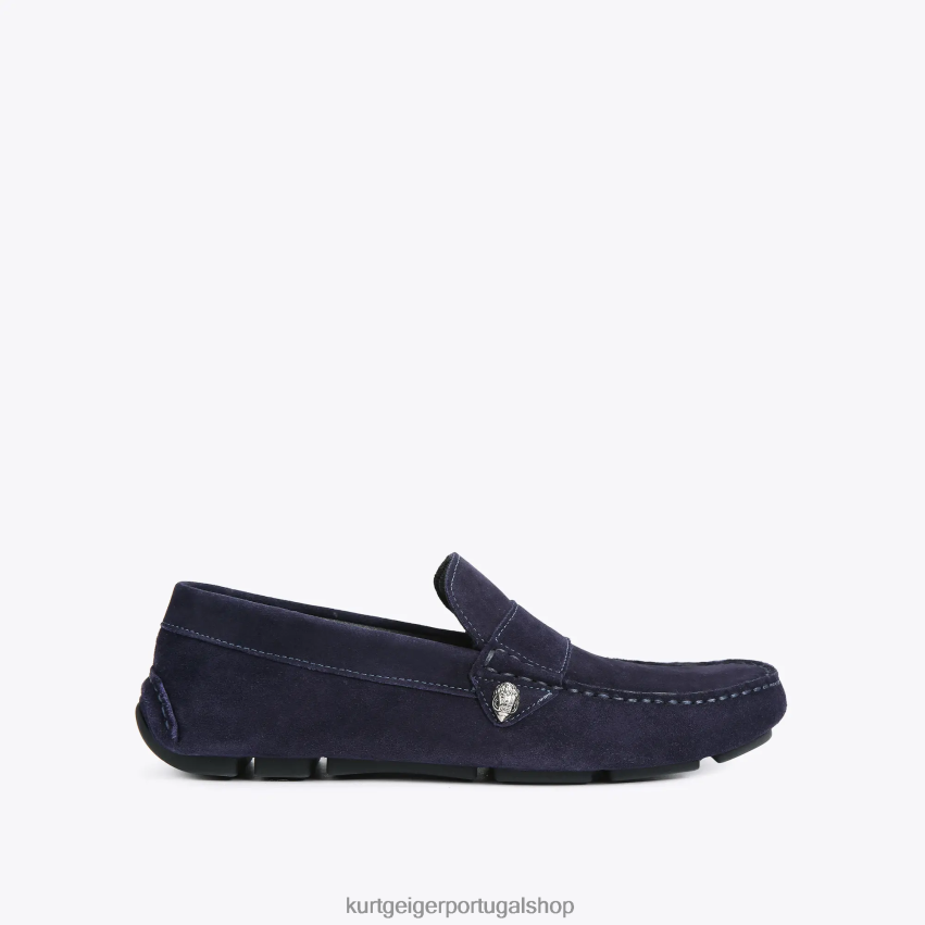 Kurt Geiger homens Londres 8J6X00617 marinha | calçados