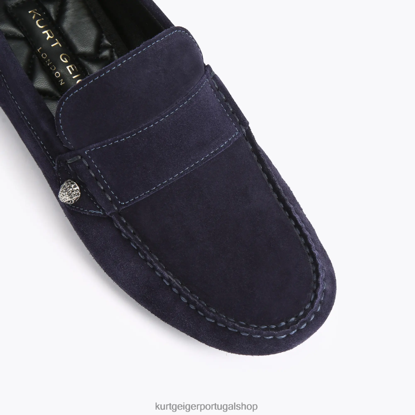 Kurt Geiger homens Londres 8J6X00617 marinha | calçados