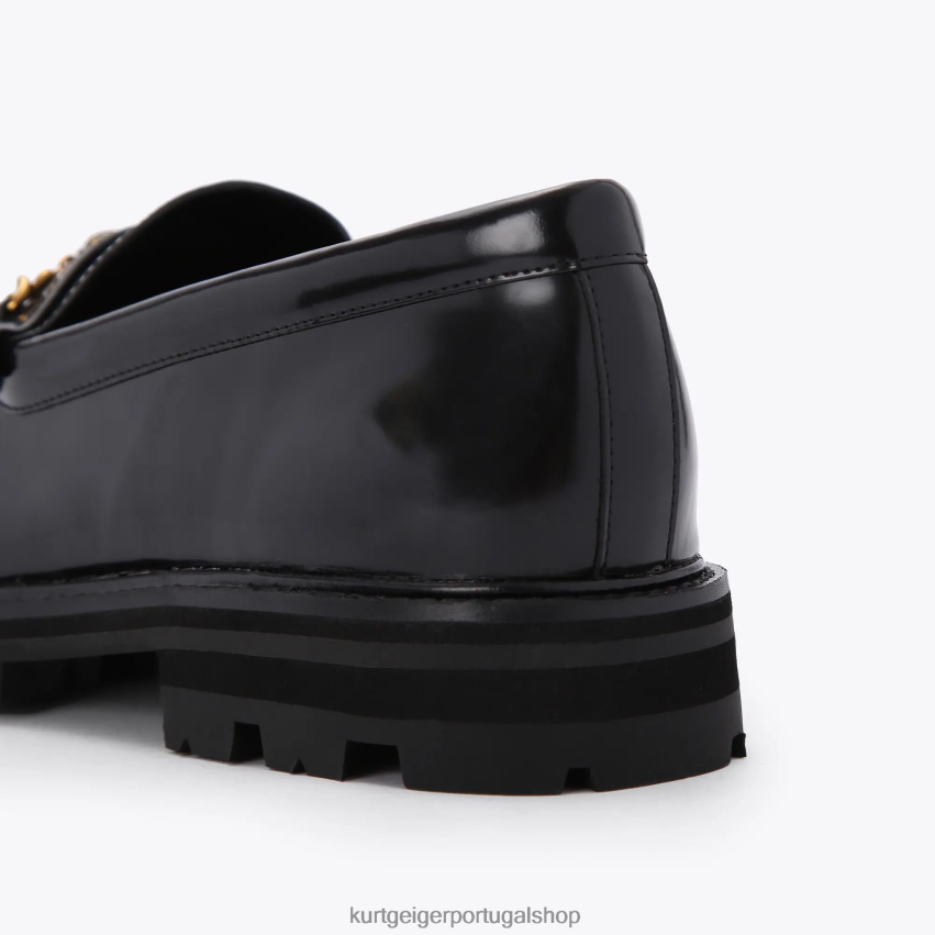 Kurt Geiger homens Londres Harley 8J6X00641 preto | calçados
