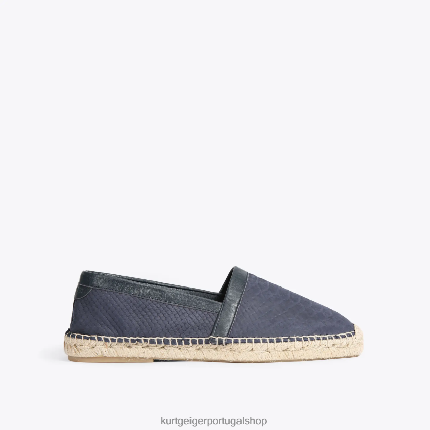 Kurt Geiger homens Londres Isaac 8J6X00490 marinha | calçados