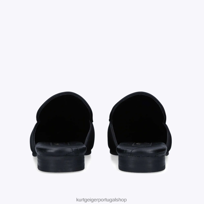 Kurt Geiger homens mula holly eagle de londres 8J6X00658 preto | calçados