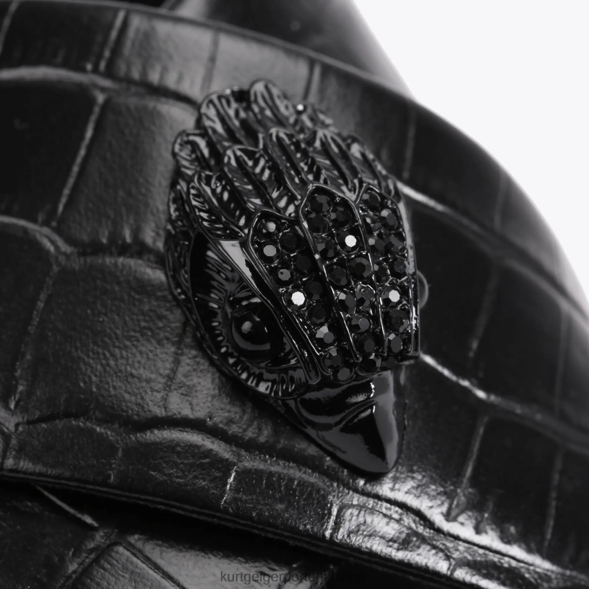 Kurt Geiger homens Londres 8J6X00496 preto | calçados