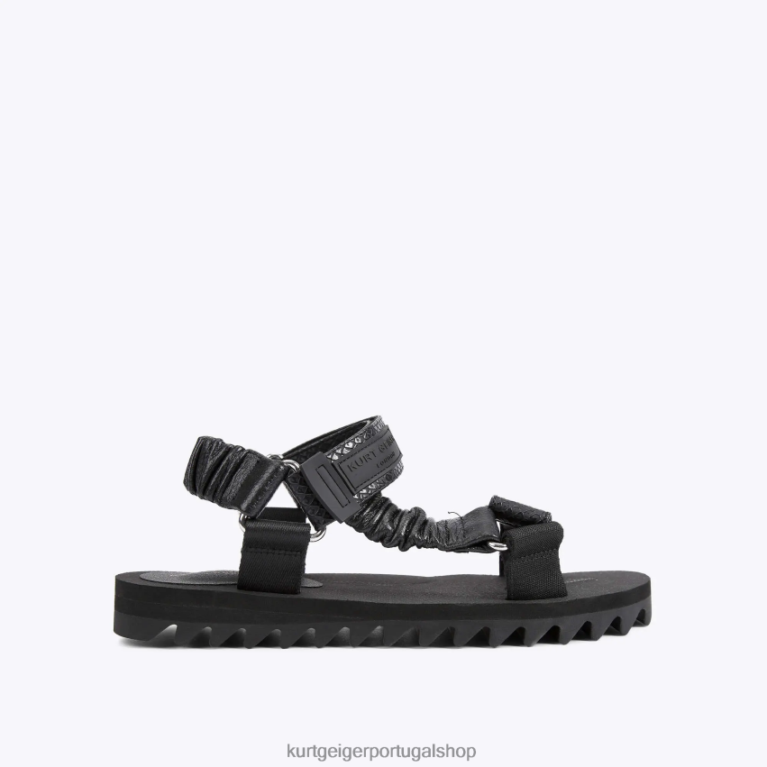Kurt Geiger homens Londres Órion 8J6X00492 preto | calçados