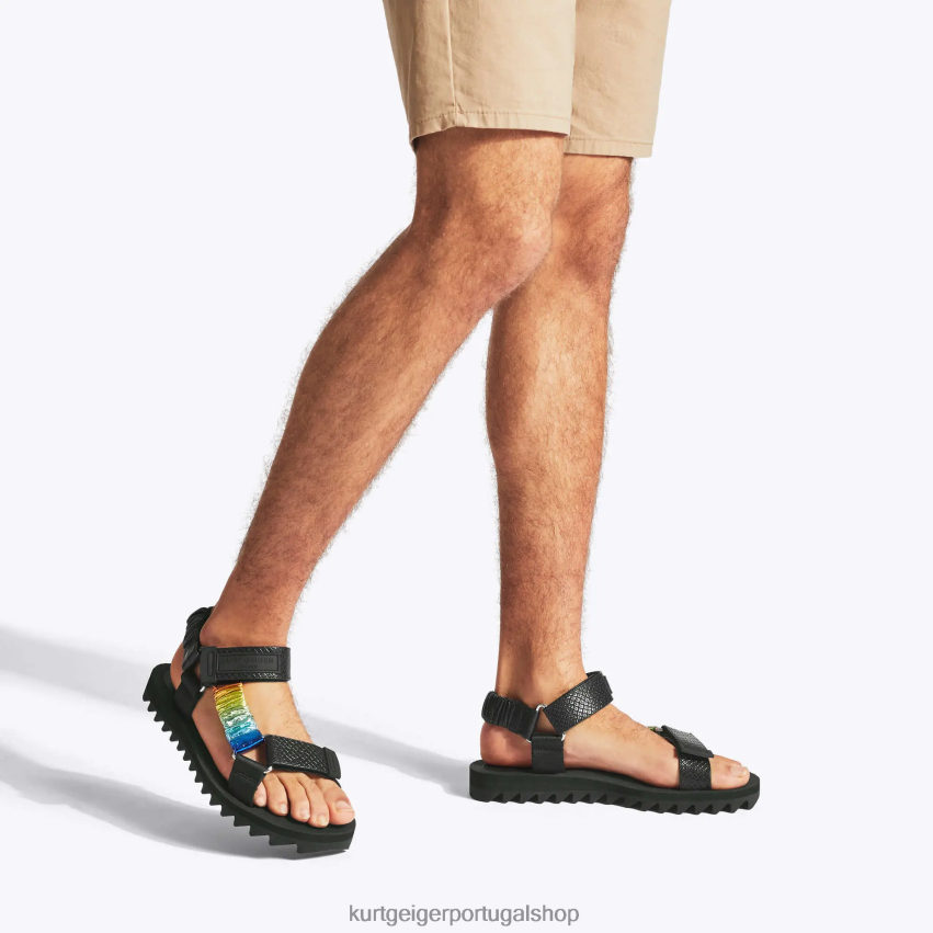 Kurt Geiger homens Londres Órion 8J6X00495 preto outro | calçados