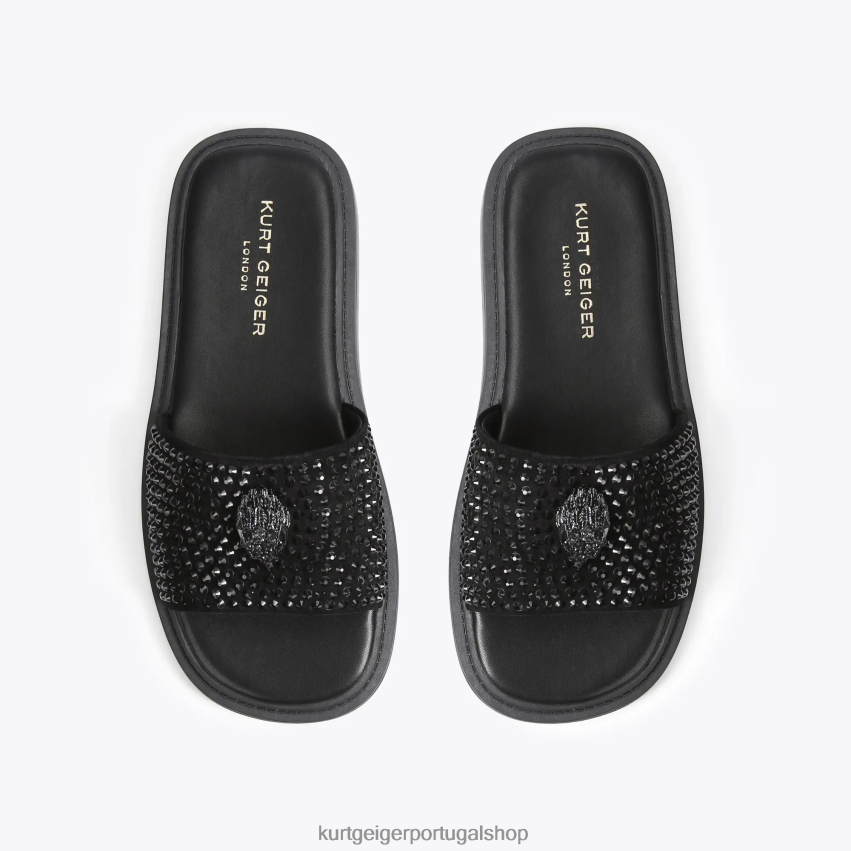 Kurt Geiger homens joia do oscar de Londres 8J6X00613 preto | calçados