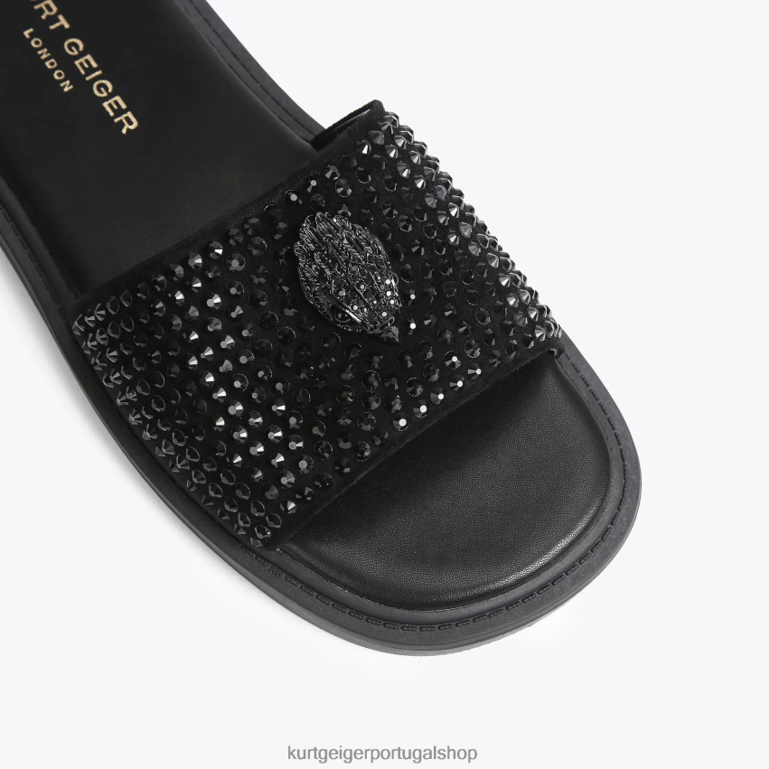 Kurt Geiger homens joia do oscar de Londres 8J6X00613 preto | calçados