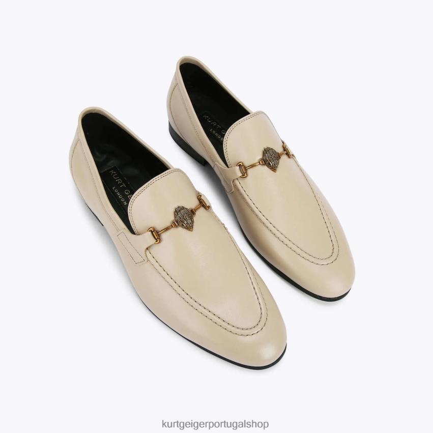 Kurt Geiger homens Londres Ali 8J6X00619 bege | calçados