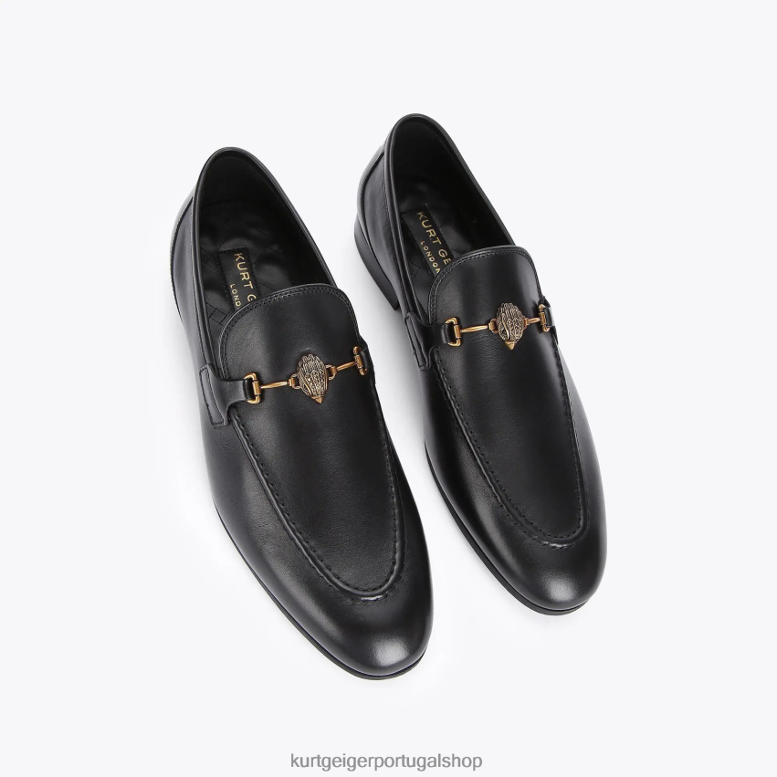 Kurt Geiger homens Londres Ali 8J6X00621 preto | calçados