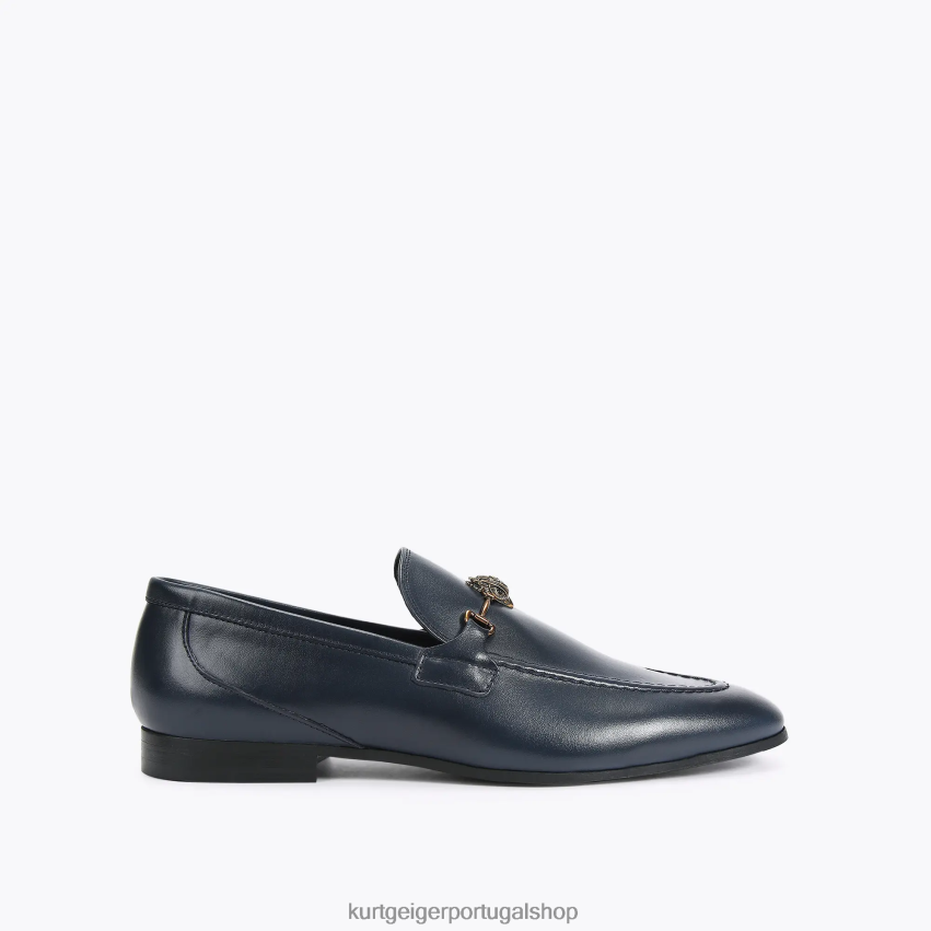 Kurt Geiger homens Londres Ali 8J6X00622 marinha | calçados