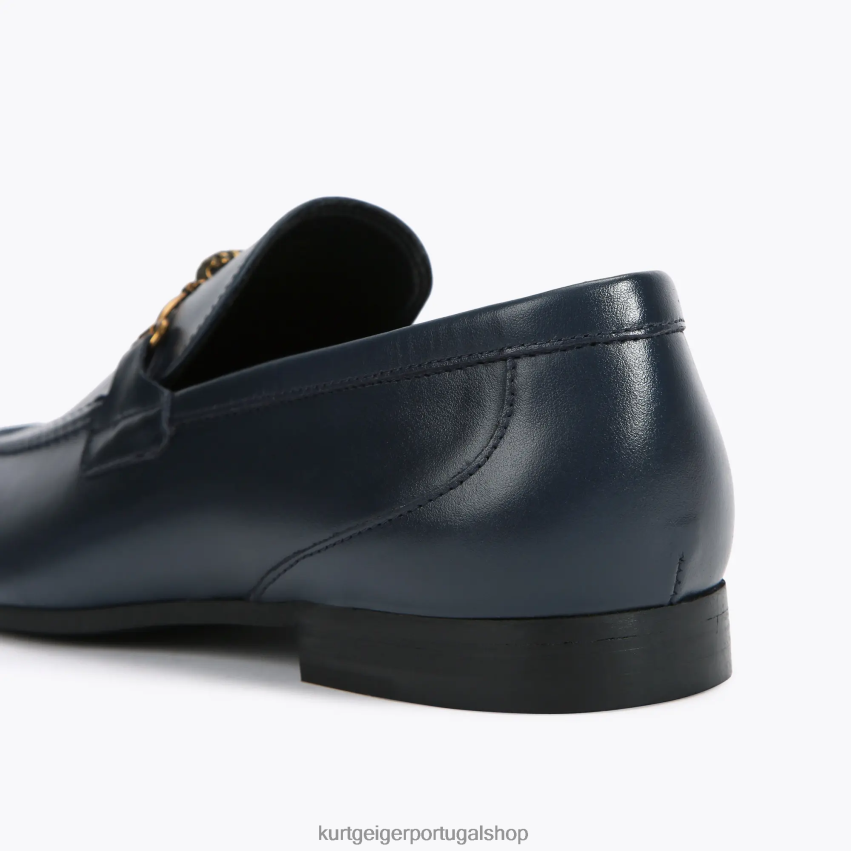 Kurt Geiger homens Londres Ali 8J6X00622 marinha | calçados