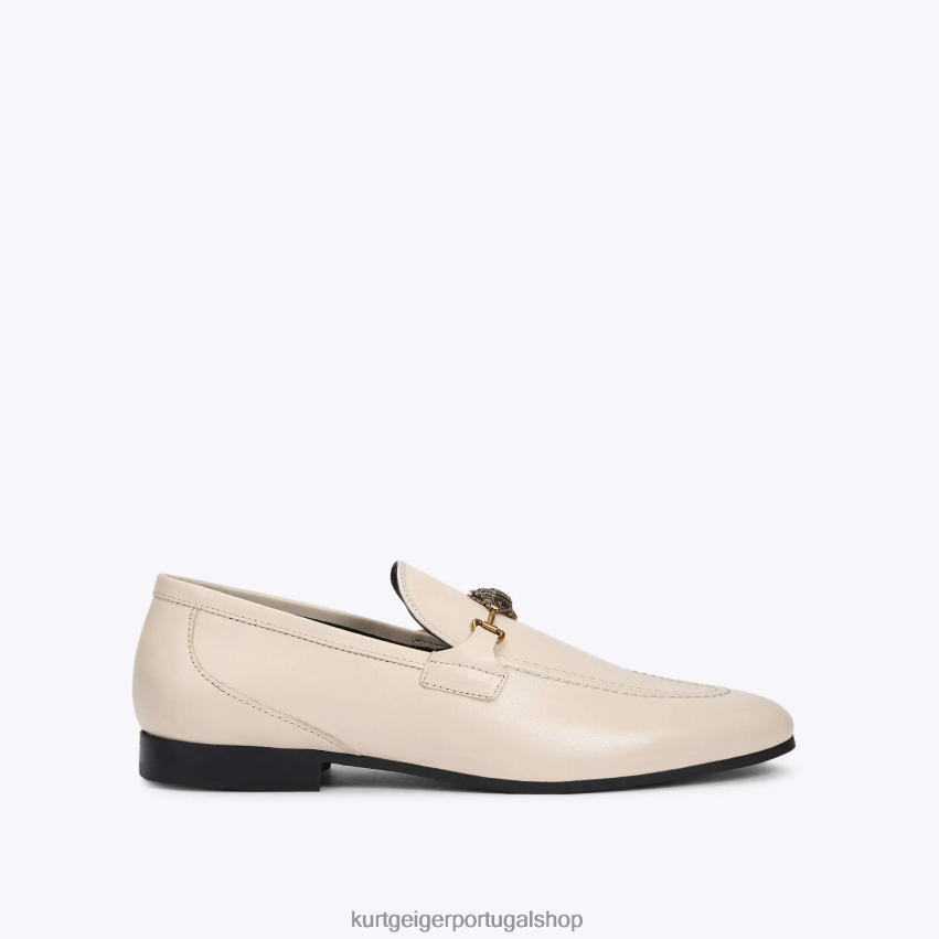 Kurt Geiger homens Londres Ali 8J6X00623 creme | calçados