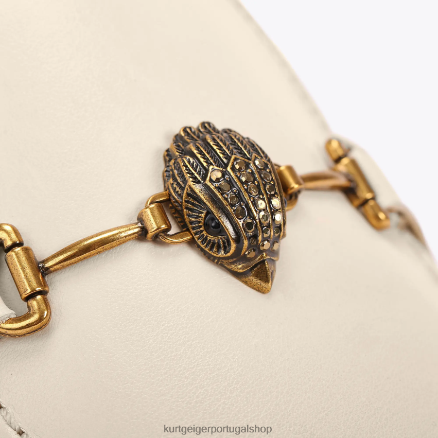 Kurt Geiger homens Londres Ali 8J6X00623 creme | calçados