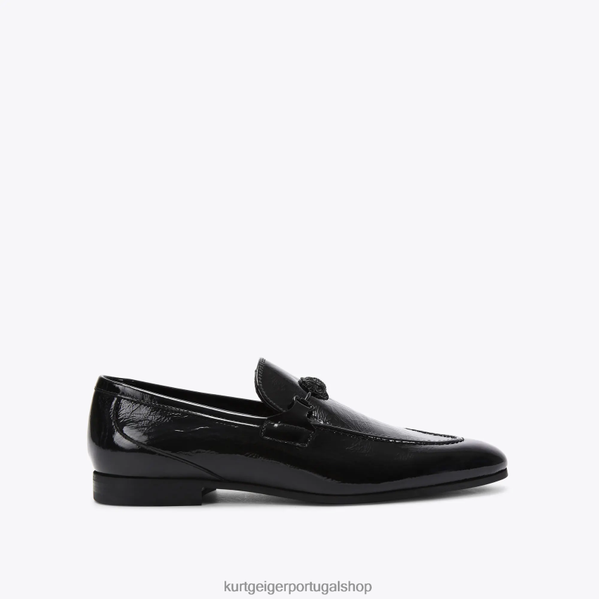Kurt Geiger homens Londres Ali 8J6X00624 preto | calçados