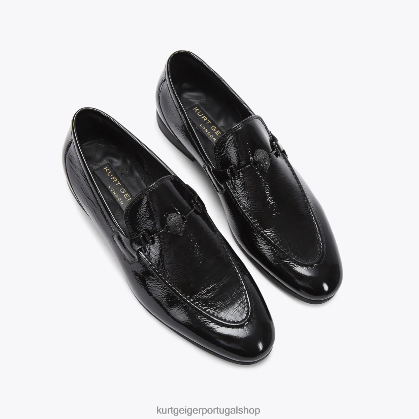 Kurt Geiger homens Londres Ali 8J6X00624 preto | calçados