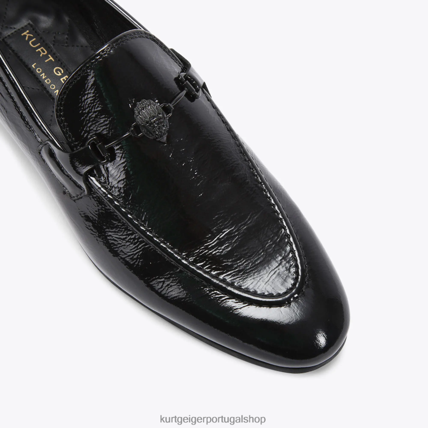 Kurt Geiger homens Londres Ali 8J6X00624 preto | calçados