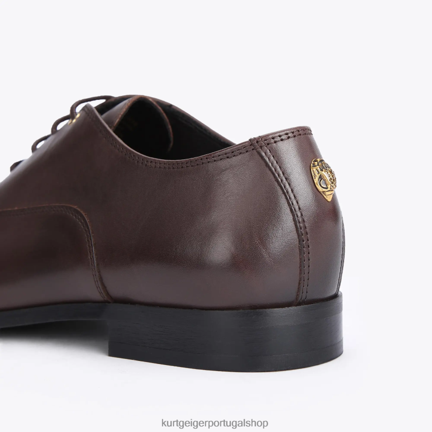 Kurt Geiger homens Londres Harris Oxford 8J6X00647 marrom | calçados