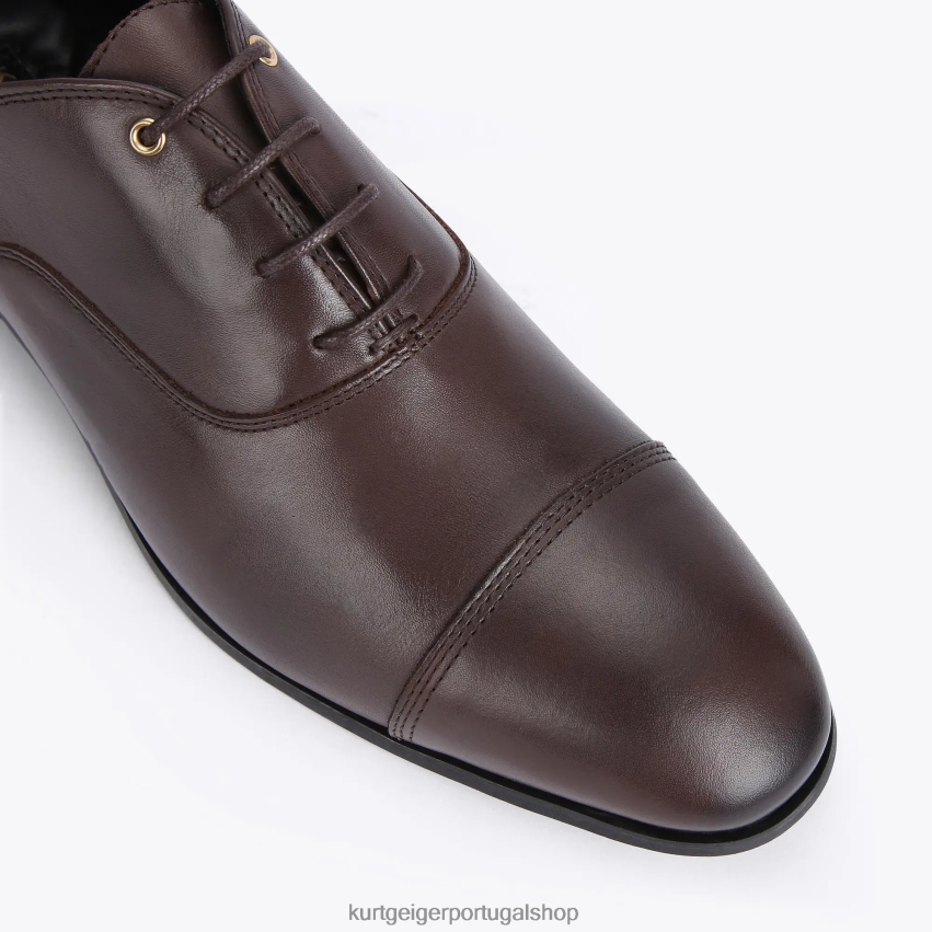 Kurt Geiger homens Londres Harris Oxford 8J6X00647 marrom | calçados