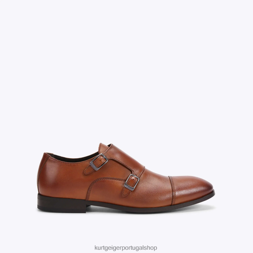 Kurt Geiger homens Londres Harry Monge 8J6X00645 bronzeado | calçados
