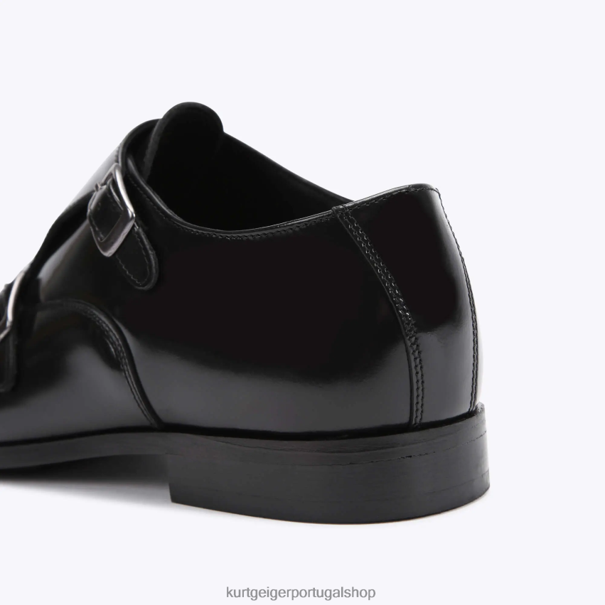 Kurt Geiger homens Londres Harry Monge 8J6X00646 preto | calçados