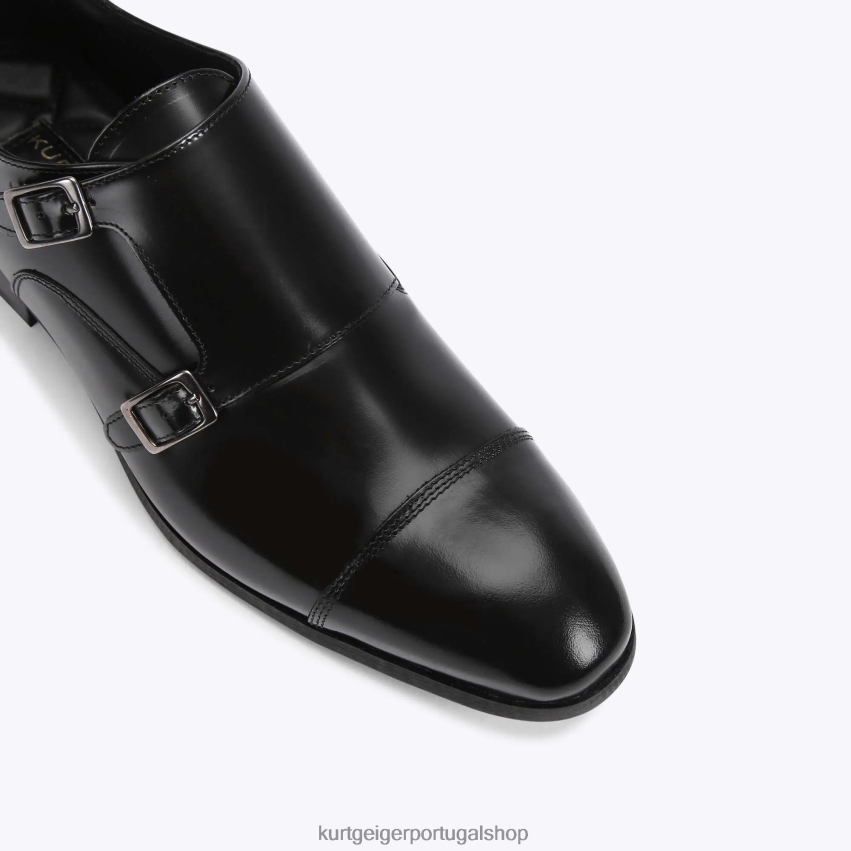 Kurt Geiger homens Londres Harry Monge 8J6X00646 preto | calçados