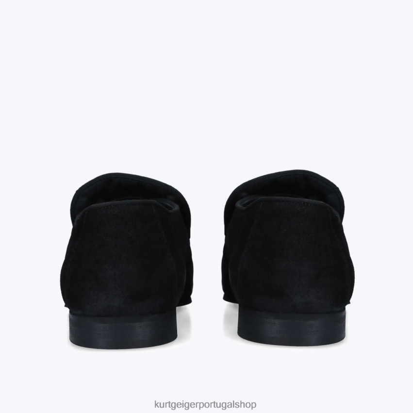 Kurt Geiger homens Londres Hugh Eagle Drench 8J6X00269 preto | calçados