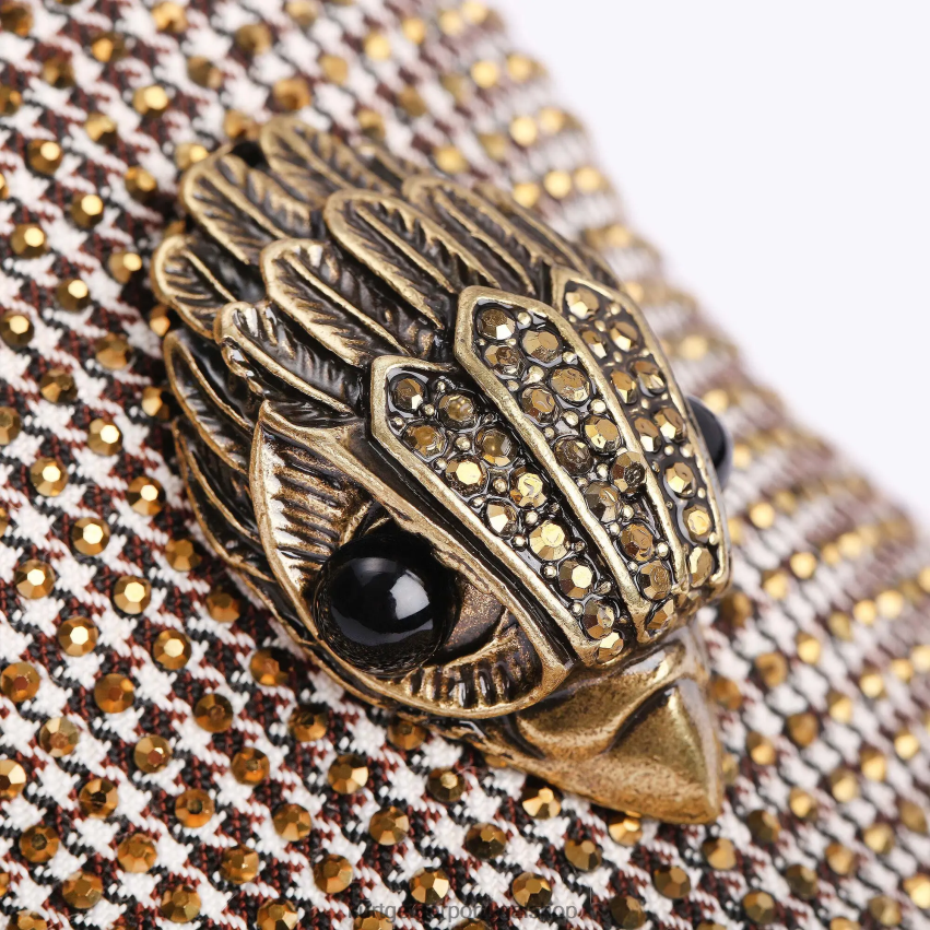 Kurt Geiger homens Londres Hugh Eagle espinha de peixe 8J6X00628 marrom | calçados