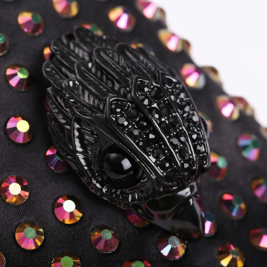 Kurt Geiger homens garanhão hugh eagle de Londres 8J6X00632 combinação preta | calçados