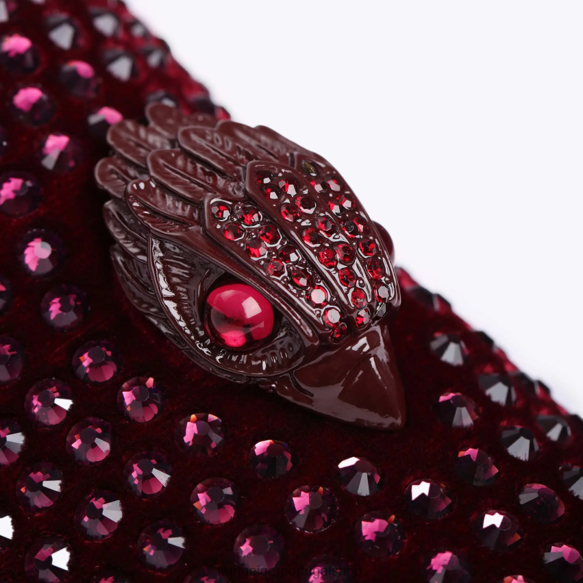 Kurt Geiger homens garanhão ás de Londres 8J6X00637 vinho | calçados