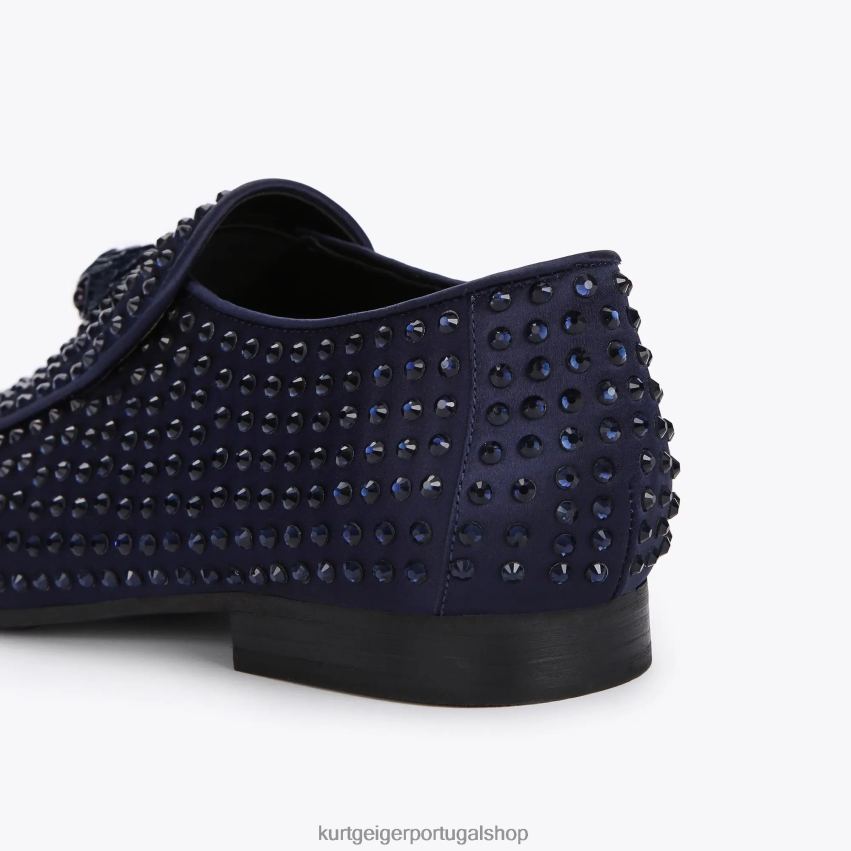Kurt Geiger homens londres hugh eagle drench garanhão 8J6X00270 marinha | calçados