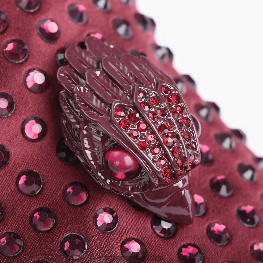 Kurt Geiger homens londres hugh eagle drench garanhão 8J6X00271 vinho | calçados