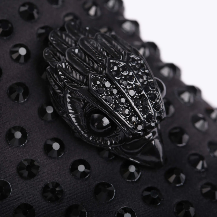 Kurt Geiger homens londres hugh eagle drench garanhão 8J6X00272 preto | calçados