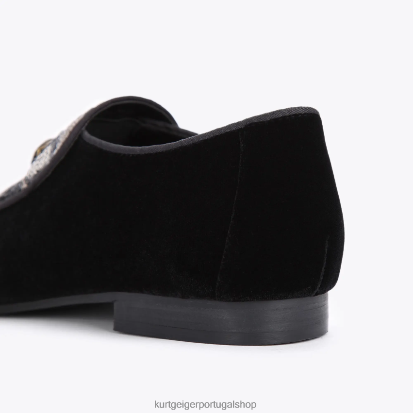 Kurt Geiger homens londres hugh eagle lantejoulas 8J6X00634 preto outro | calçados