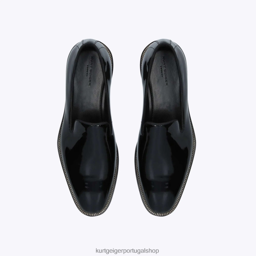 Kurt Geiger homens londres sloane slip-on 8J6X00635 preto | calçados